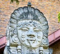 Aztec Mexican Statue River Walk San Antonio Texas Royalty Free Stock Photo