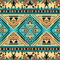 Aztec Patterns background, design seamless pattern Royalty Free Stock Photo