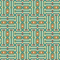 Aztec Pixel Pattern