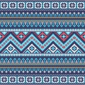 Aztec pixel seamless pattern. Ideal for printing onto fabric, paper, web design.