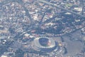 Aztec Stadium mexico city aerial view