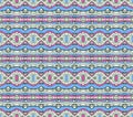 Aztec Style Pattern in Pastel Colors Royalty Free Stock Photo