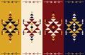 Aztec tribal design geometrical ethnic oriental seamless pattern traditional use as background. Royalty Free Stock Photo