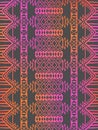Aztec tribal mexican seamless pattern Royalty Free Stock Photo