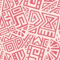 Aztec Vector Seamless Pattern Royalty Free Stock Photo