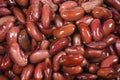 Azuki beans or red beans in flat for texture background uses