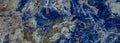 Azul Bahia, Blue Bahia, blue granite, blue marble. Texture. Close-up