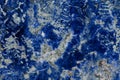 Azul Bahia, Blue Bahia, blue granite, blue marble. Texture. Close-up