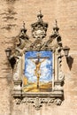 Azulejo of Jesus on the cross, Seville