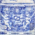 Azulejo in Porto Royalty Free Stock Photo