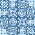 Azulejo square ceramic spanish tile for kitchen backsplash design