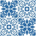 Azulejo square ceramic spanish tile for kitchen backsplash design