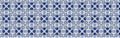 Portuguese tiles pattern wallpapers. Azulejos. Blue and white. Seamless