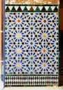 Azulejos, tiles glazed, Alcazar palace in Sevilla, Spain