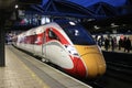 Azuma class 801 electric multiple unit train at Leeds Royalty Free Stock Photo