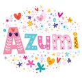 Azumi - a feminine Japanese given name