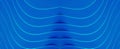 Blue abstract background artistic curving lines of the containers stack