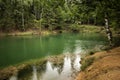 Azure Lake, Poland Royalty Free Stock Photo