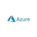 Azure logo editorial illustrative on white background