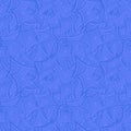 Azure seamless curved rectangle pattern background