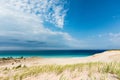 Azure Sky and Waters at Sleeping Bear Dunes National Lakeshore, Royalty Free Stock Photo