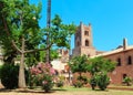 Monreale Cathedral Cloister, Palermo, Sicily, Italy Royalty Free Stock Photo