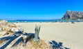 San Vito lo Capo beach, Sicily, Italy Royalty Free Stock Photo