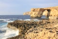 The Azure Window and Fugus Rock Gozo Royalty Free Stock Photo