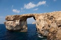 Azure Window on island Gozo Royalty Free Stock Photo