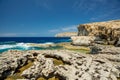 Azure window missing, Gozo, Malta Royalty Free Stock Photo