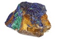 Azurite/ malachite Royalty Free Stock Photo