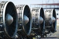 B-1 Lancer Engines Royalty Free Stock Photo