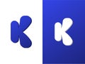 K Logo Design Royalty Free Stock Photo
