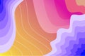 Abstract background with spectrums of vibrant colors in curvy shapes.