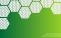 Abstract green gradient background polygonal geometric modern tech concept light background creative wallpaper Royalty Free Stock Photo