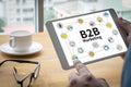 B2B Marketing Royalty Free Stock Photo