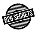 B2b Secrets rubber stamp