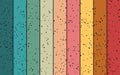 Colorful wooden plank texture vertical stripes multicolor background abstract vintage retro grunge texture background wallpaper Royalty Free Stock Photo