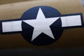 B17 bomber decal Royalty Free Stock Photo