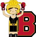 B is for Boxer Royalty Free Stock Photo