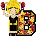 B is for Boxer Royalty Free Stock Photo
