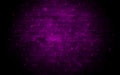 Brick wall background neon violet color light gradient anstract vector dark background