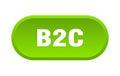 b2c button Royalty Free Stock Photo