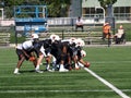B.C. Lions Football team on the practise