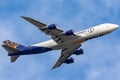 B-747 of cargo comany Atlas Air Royalty Free Stock Photo