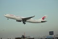 B-5961 China Eastern Airlines Airbus A330-243 departs from the Kaagbaan Royalty Free Stock Photo