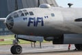 B-29 Close Up Royalty Free Stock Photo