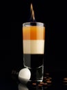 B52 Cocktail - Flaming Royalty Free Stock Photo