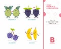 B Edition of Fruit fun compilation from A-Z