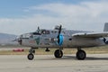 B-25J Mitchell Taxiing Royalty Free Stock Photo